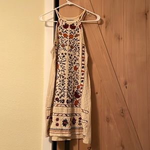 Zara embroidered and beaded dress